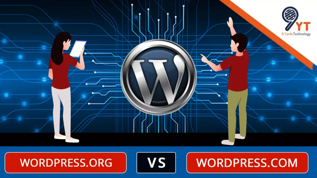 wordpress org vs wordpress com banner