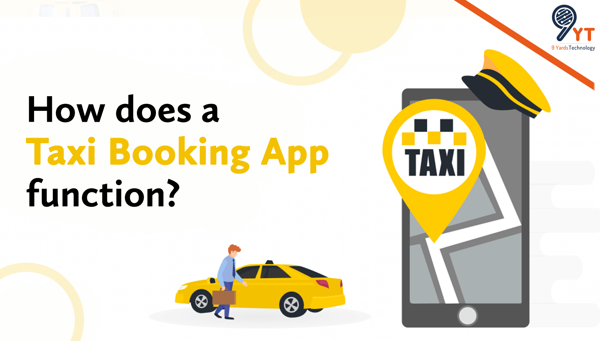 how does a taxi booking app function