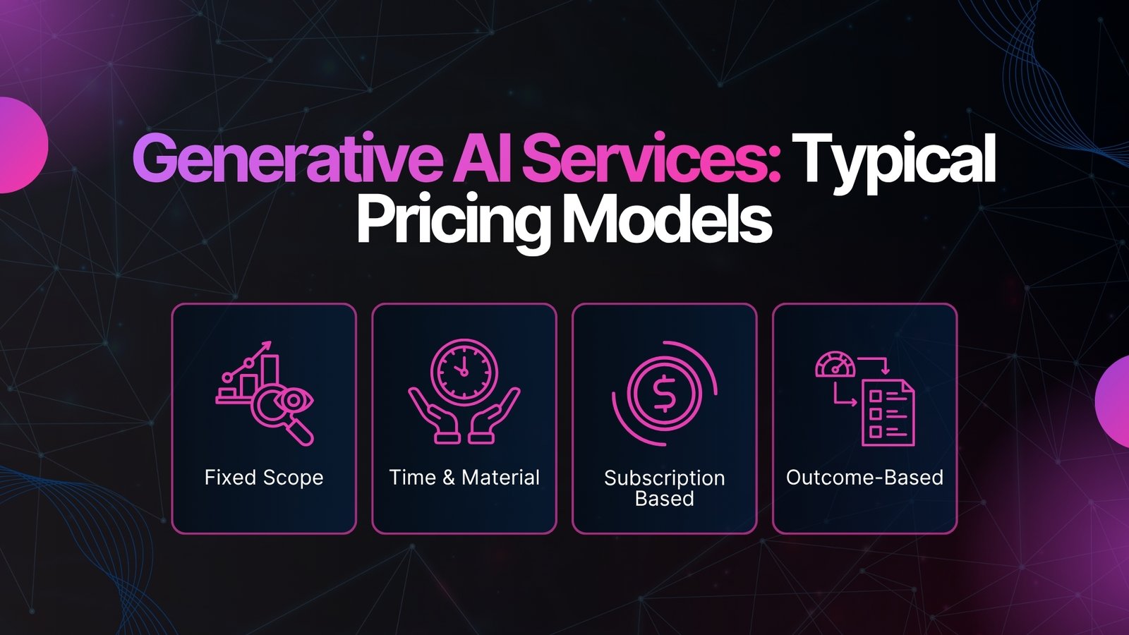 typical pricing models