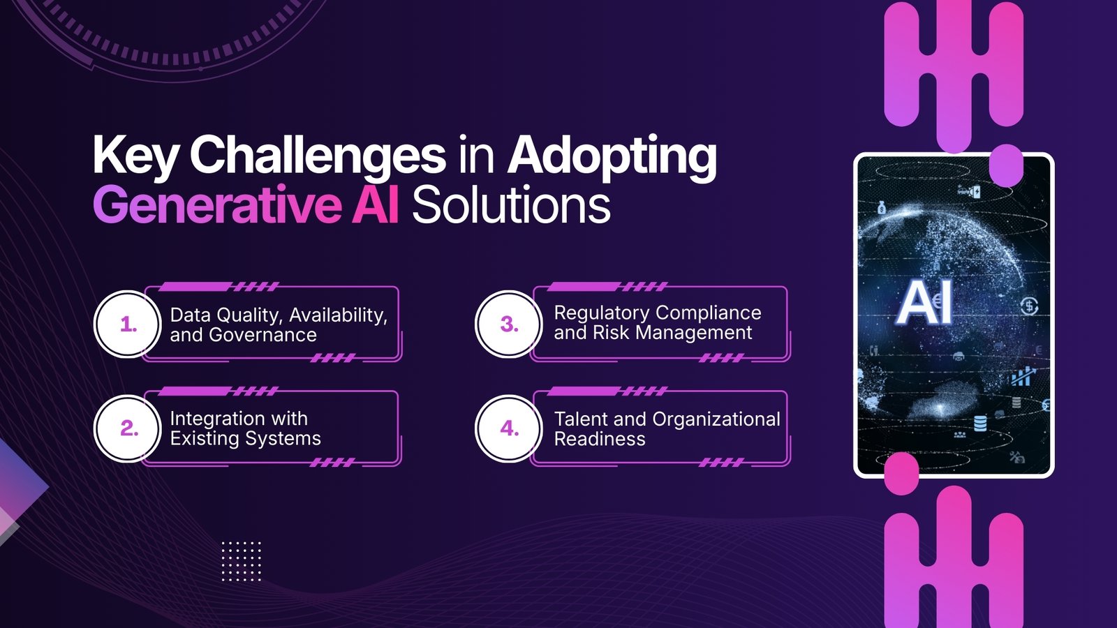 Key Challenges in Adopting Generative AI Solutions