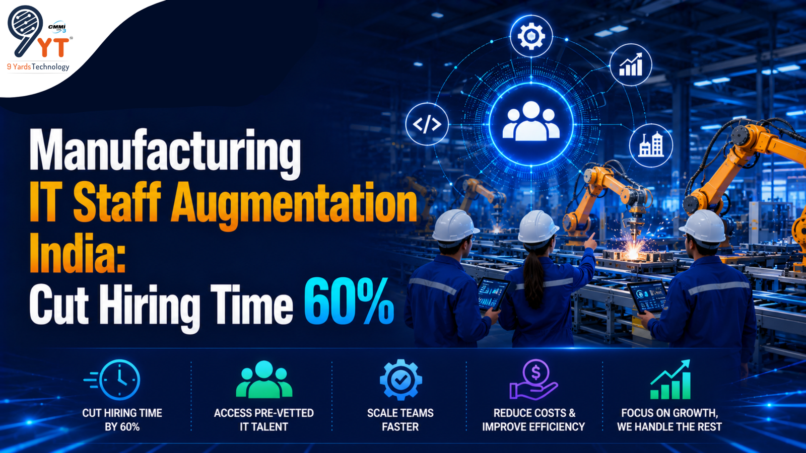 Manufacturing IT Staff Augmentation India
