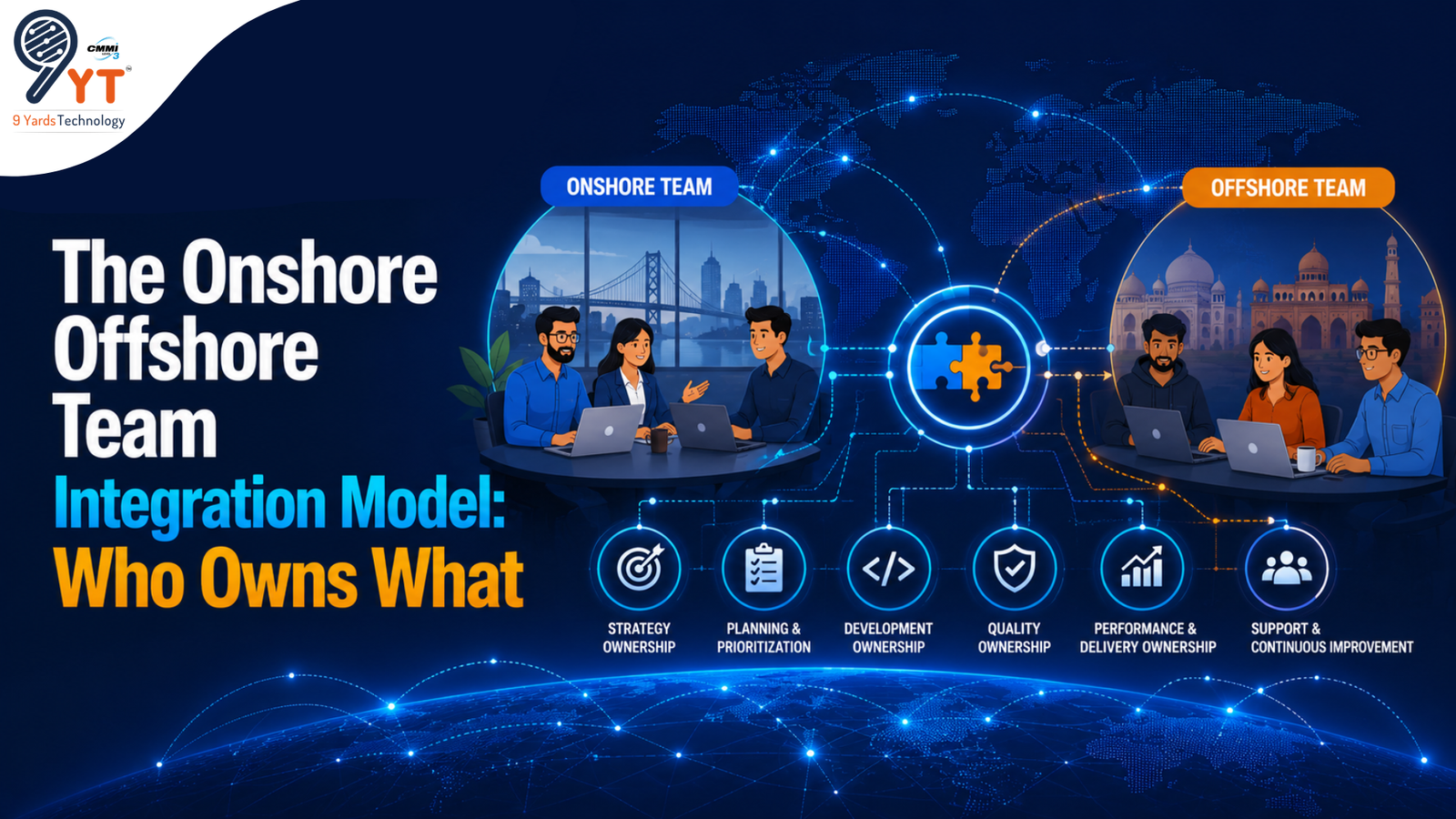 The Onshore Offshore Team Integration Model Who Owns What