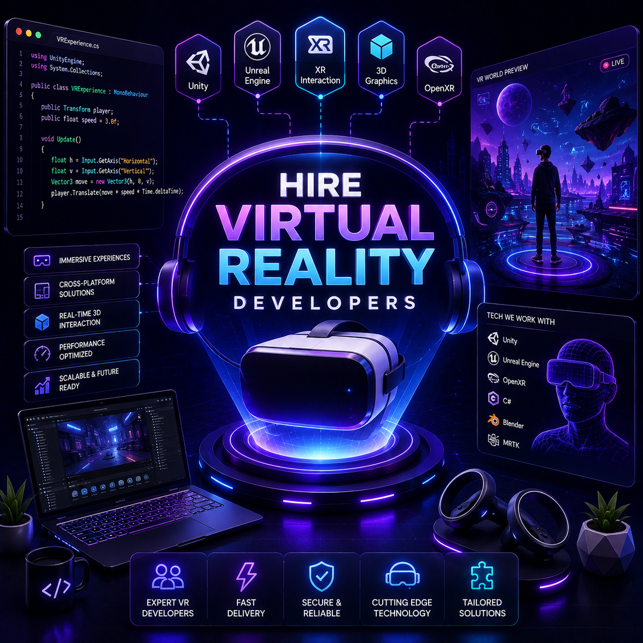 hire vr developer