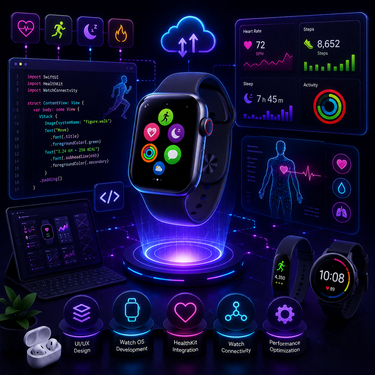 hire wearable app developers