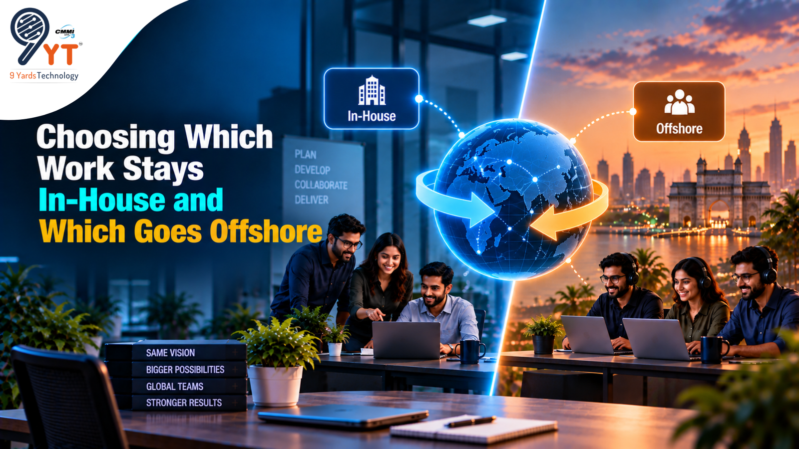 Choosing Which Work Stays In-House and Which Goes Offshore
