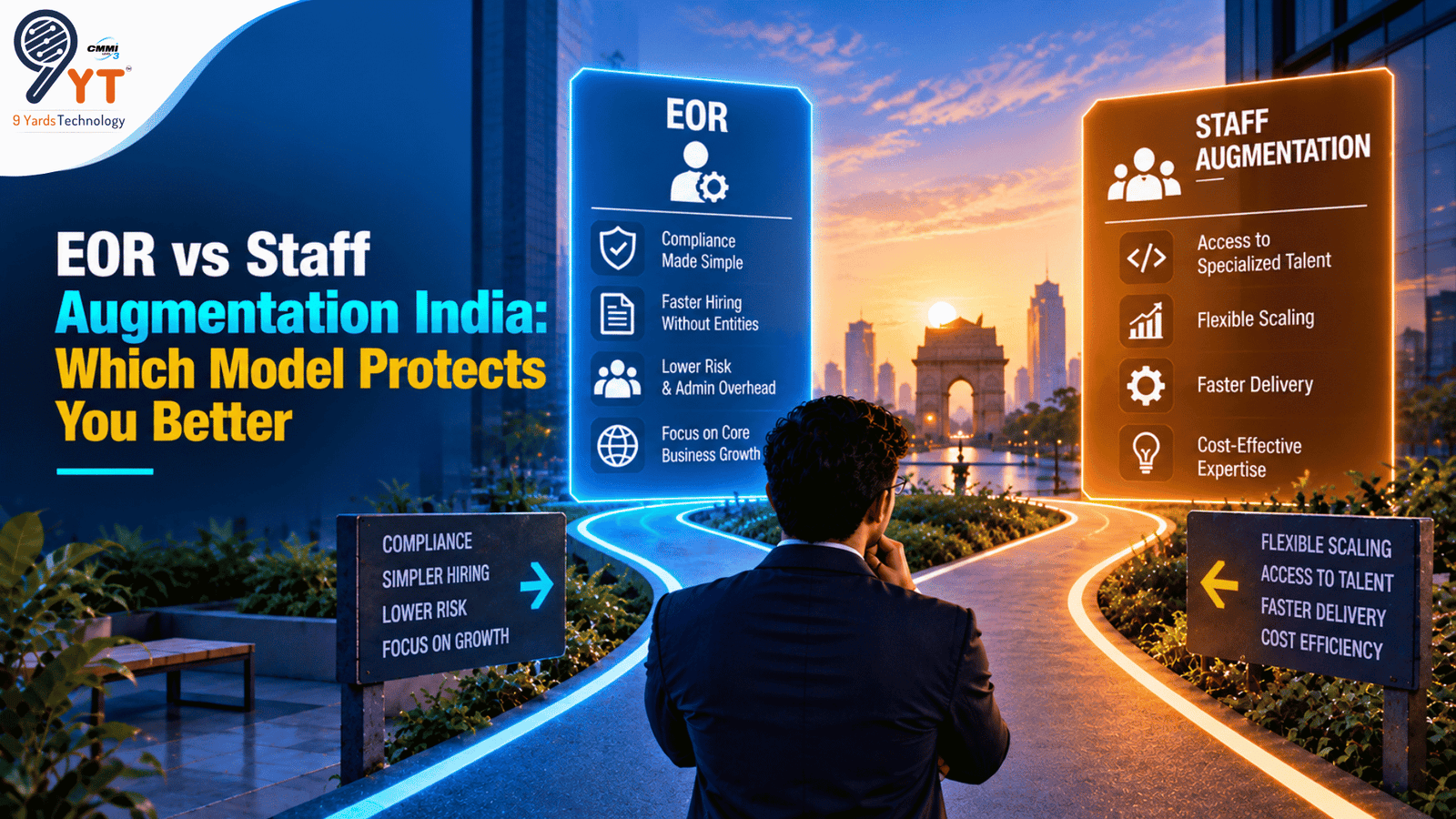 EOR vs Staff Augmentation India Which Model Protects You Better