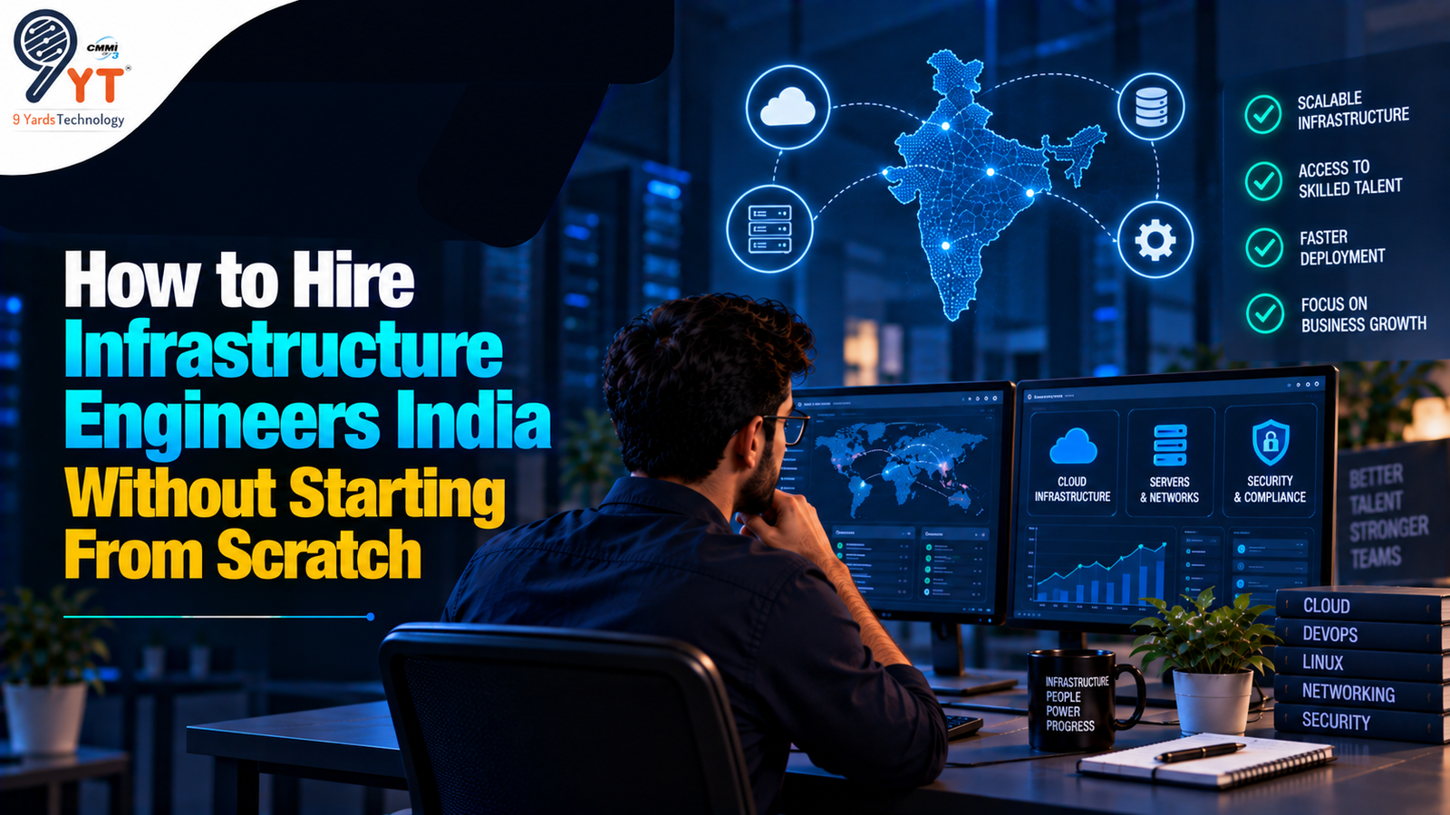 How to Hire Infrastructure Engineers India Without Starting From Scratch