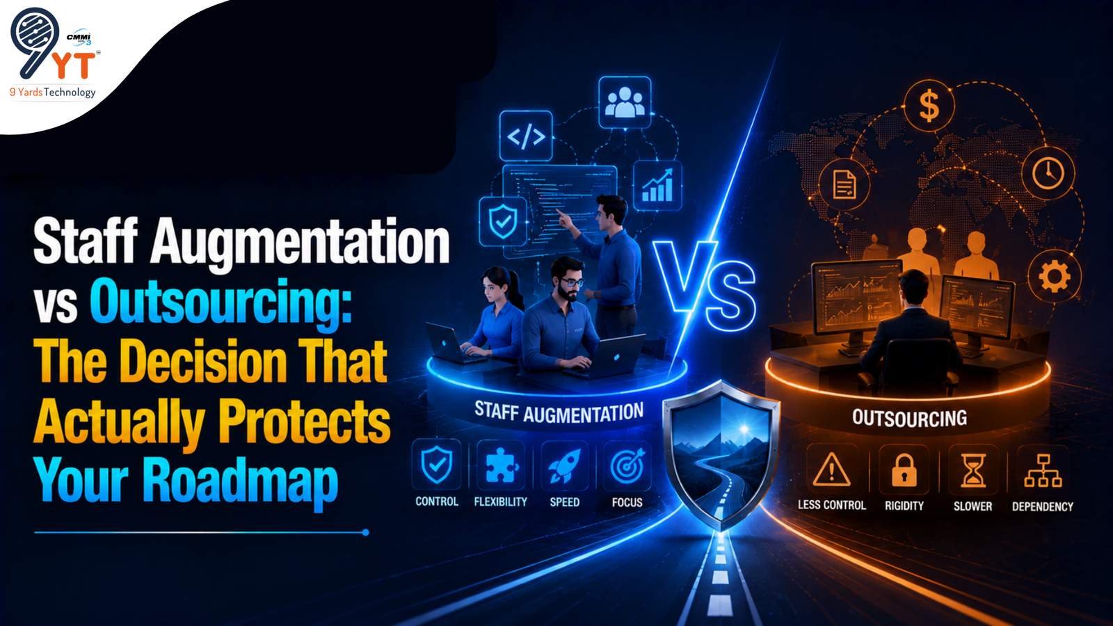 Staff Augmentation vs Outsourcing The Decision That Actually Protects Your Roadmap