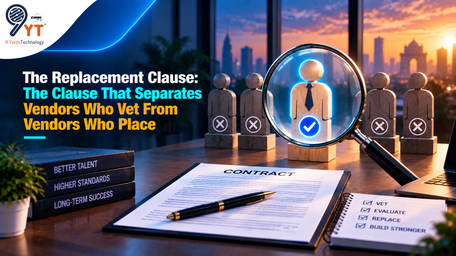 The Replacement Clause The Clause That Separates Vendors Who Vet From Vendors Who Place