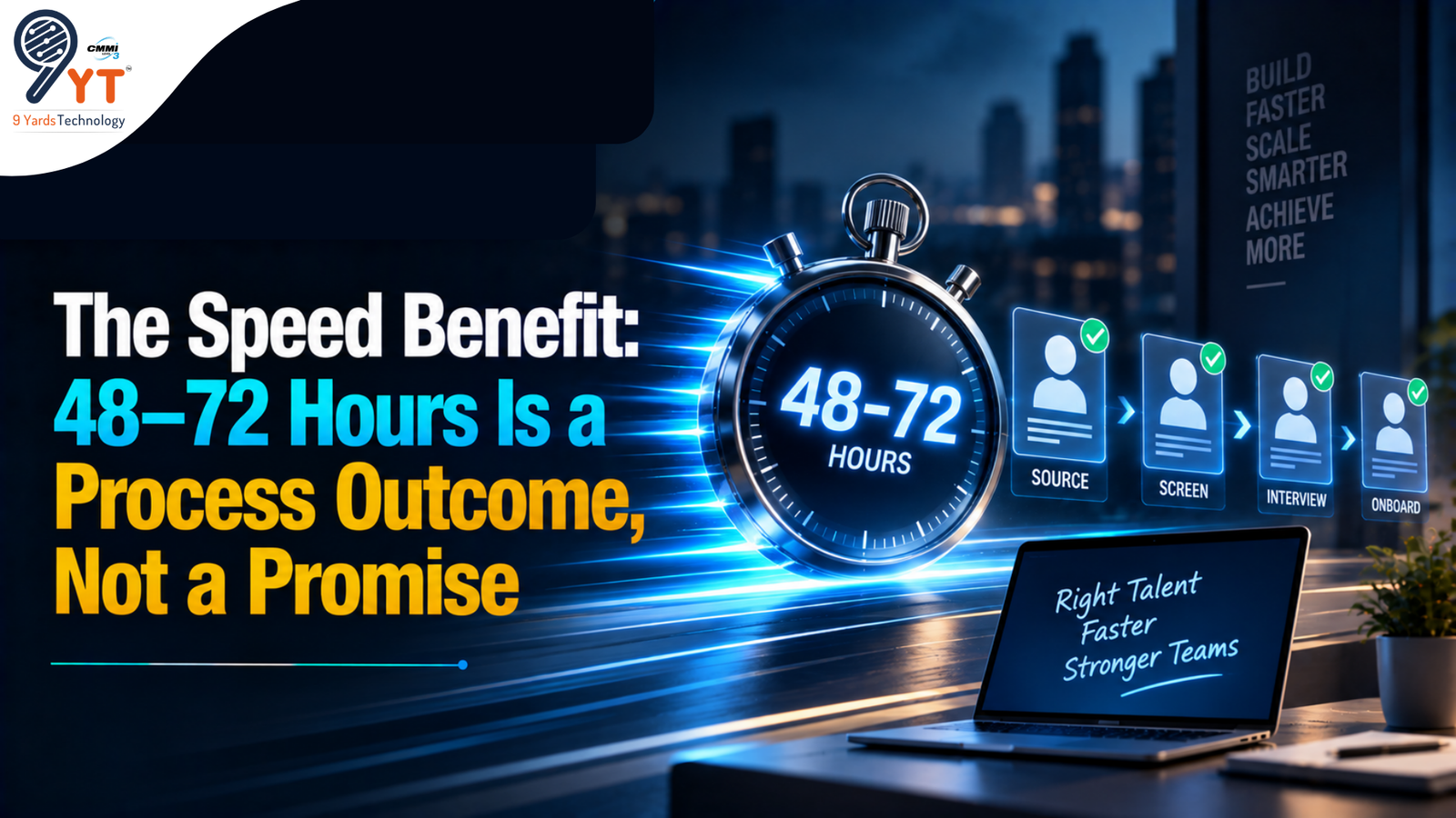 The Speed Benefit 48–72 Hours Is a Process Outcome, Not a Promise