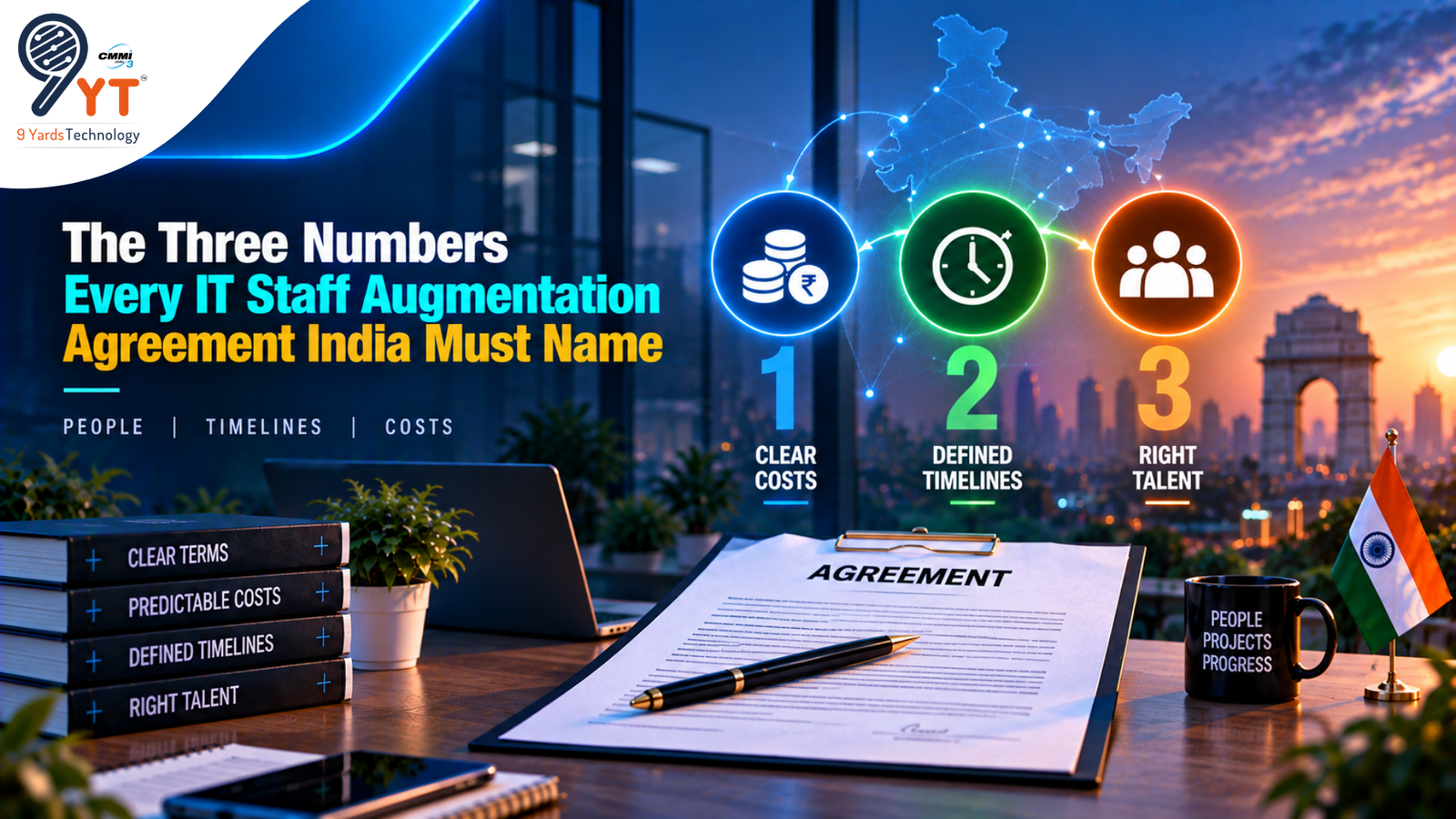 The Three Numbers Every IT Staff Augmentation Agreement India Must Name